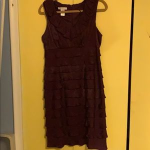 Sleeveless Plum Dress